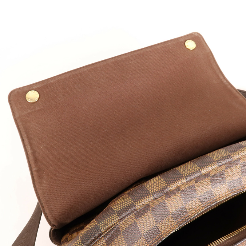 LOUIS VUITTON Damier Naviglio金扣肩背袋-13