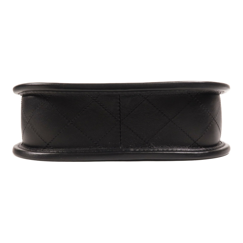 CHANEL 牛皮皮革24S Hobo金扣手挽肩背兩用袋-3