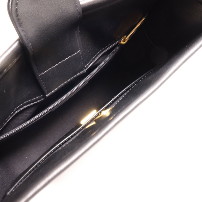 CHANEL 牛皮皮革24S Hobo金扣手挽肩背兩用袋-4