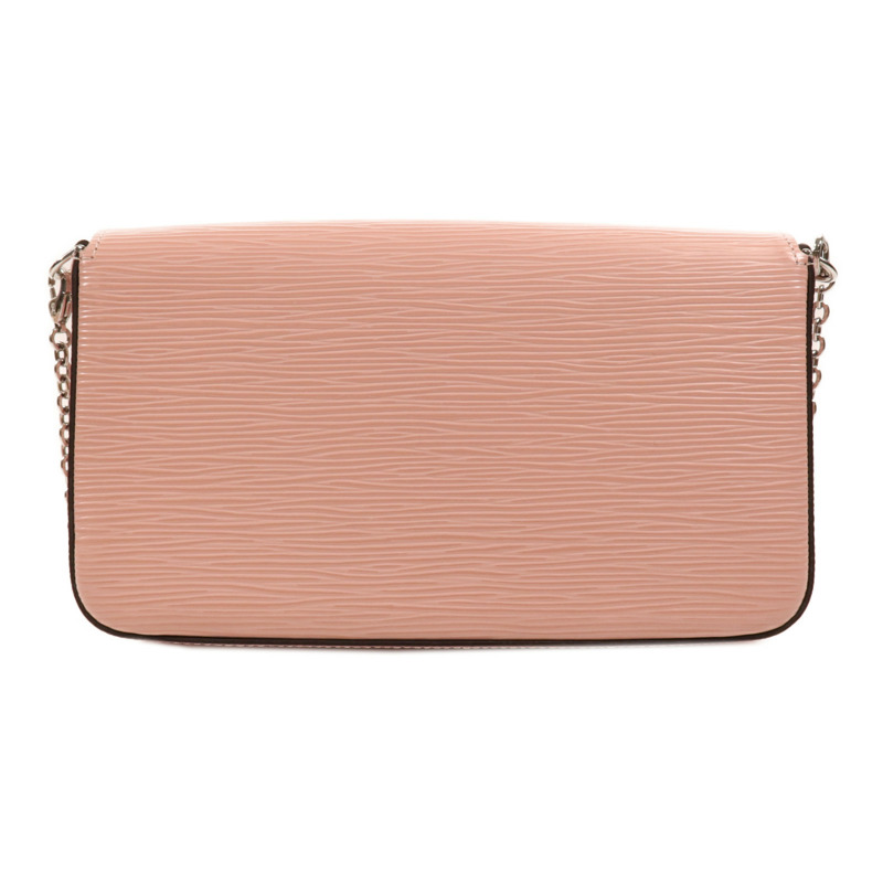 LOUIS VUITTON Epi Pochette Felicie銀扣鏈帶肩背袋-1