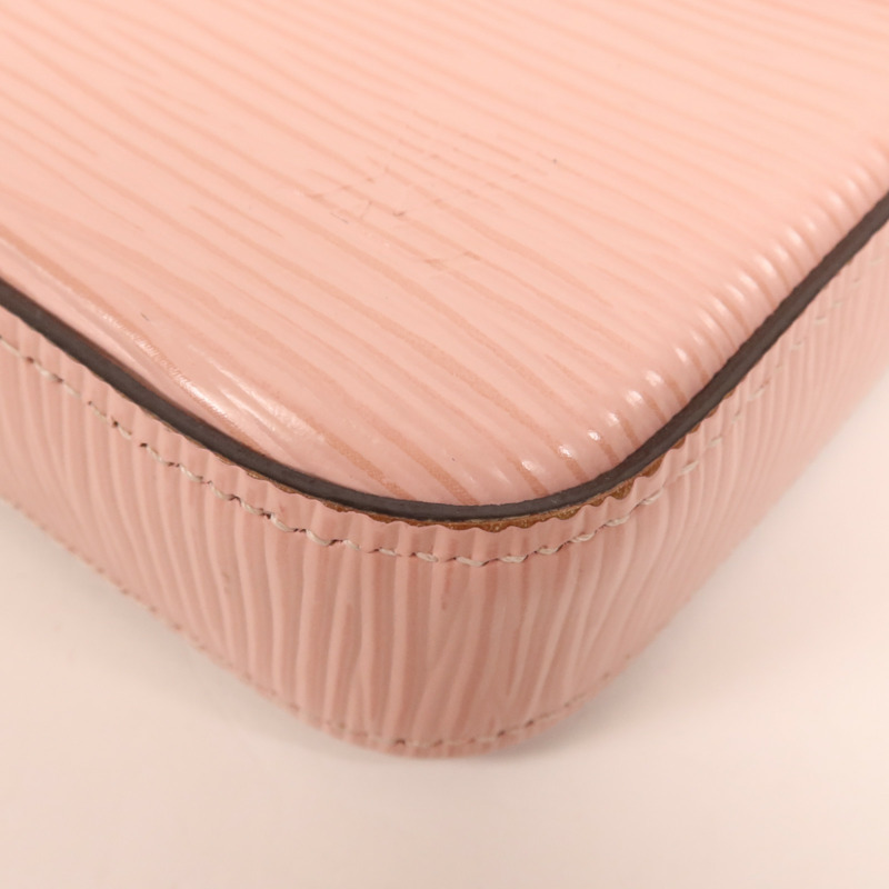 LOUIS VUITTON Epi Pochette Felicie銀扣鏈帶肩背袋-8