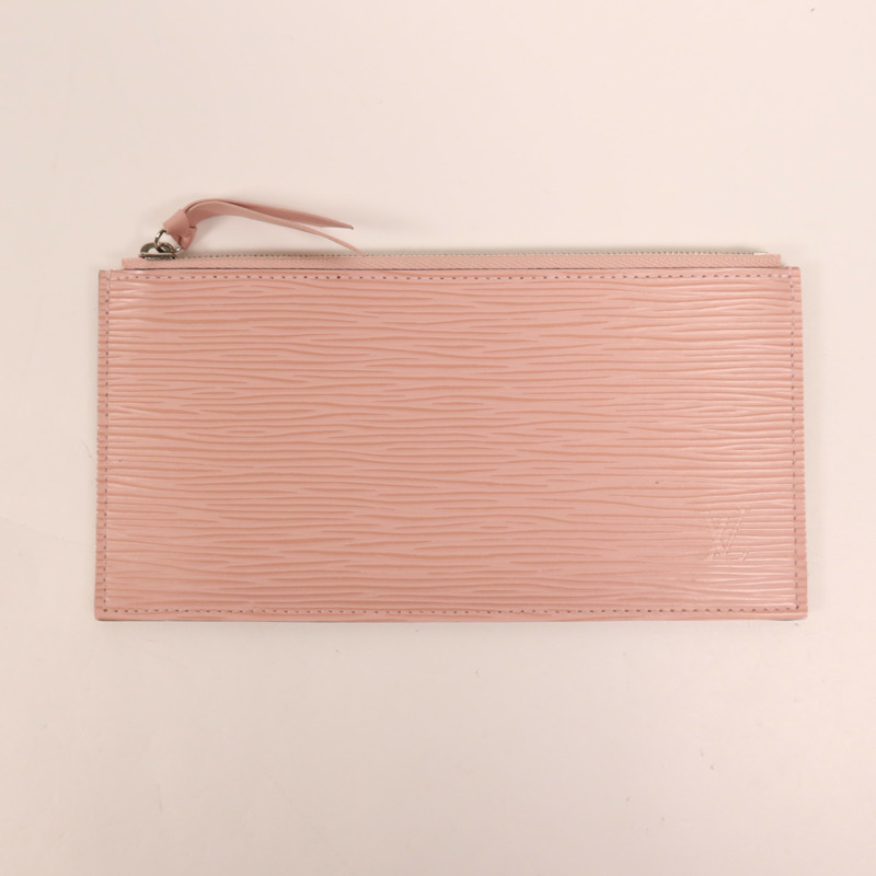 LOUIS VUITTON Epi Pochette Felicie銀扣鏈帶肩背袋-12