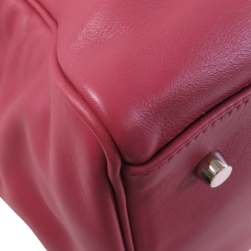 HERMES Swift皮革Kelly Relax 50銀扣肩背袋-10