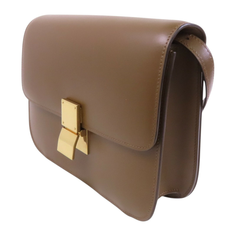 CELINE 牛皮皮革Classic Box金扣肩背袋-2