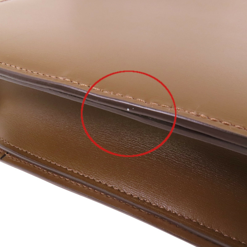 CELINE 牛皮皮革Classic Box金扣肩背袋-15