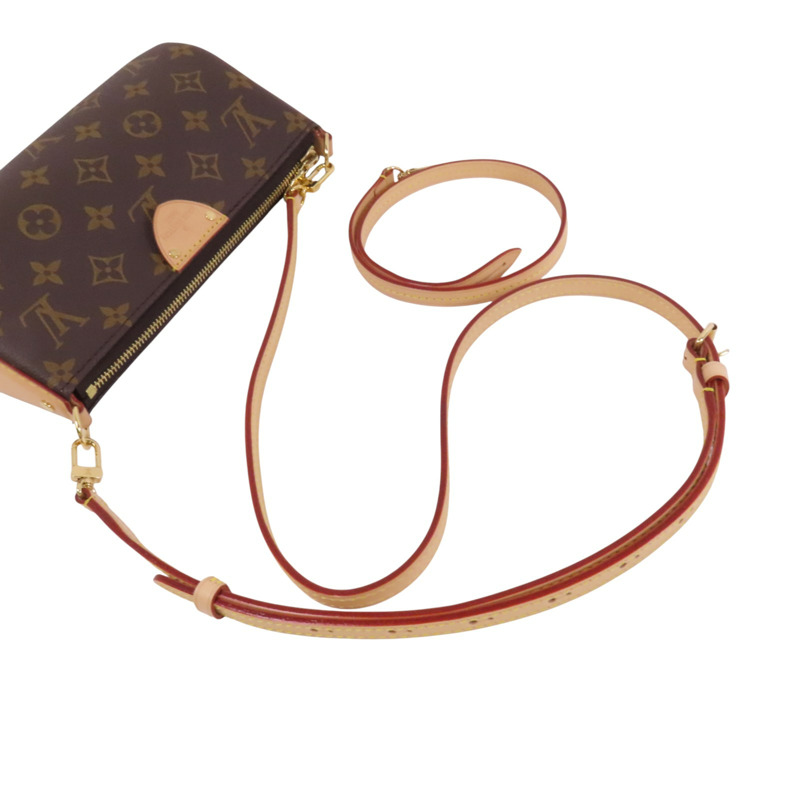 LOUIS VUITTON Monogram Pochette Tirette-8