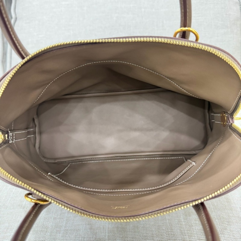 愛馬仕~Hermes Bolide 31大象灰金 D刻TC皮-18