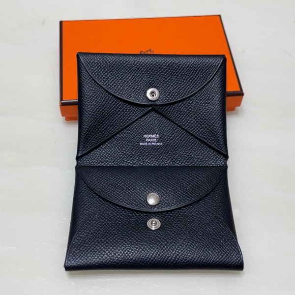 Hermes 愛馬仕Calvi Duo 卡片夾/零錢包-8