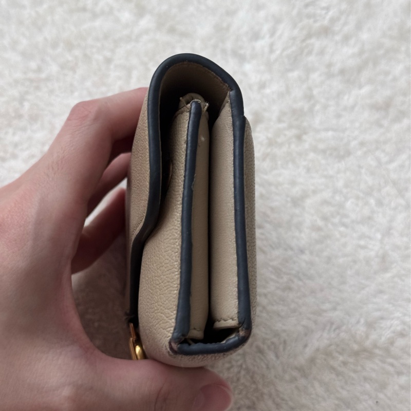 Dior短夾 馬鞍短夾 奶茶色-12