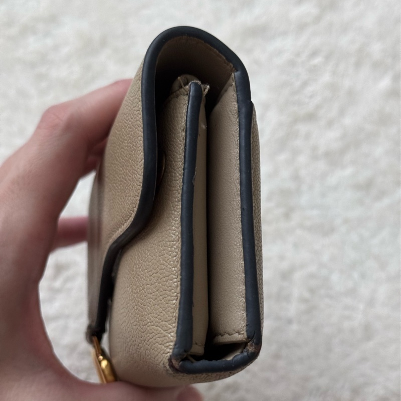 Dior短夾 馬鞍短夾 奶茶色-24