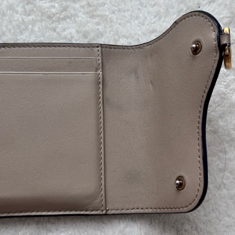 Dior短夾 馬鞍短夾 奶茶色-30