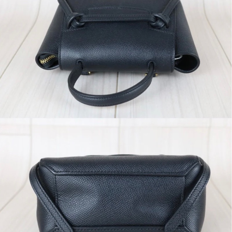 「JL精品代購」95新 Celine 黑鯰魚包-4