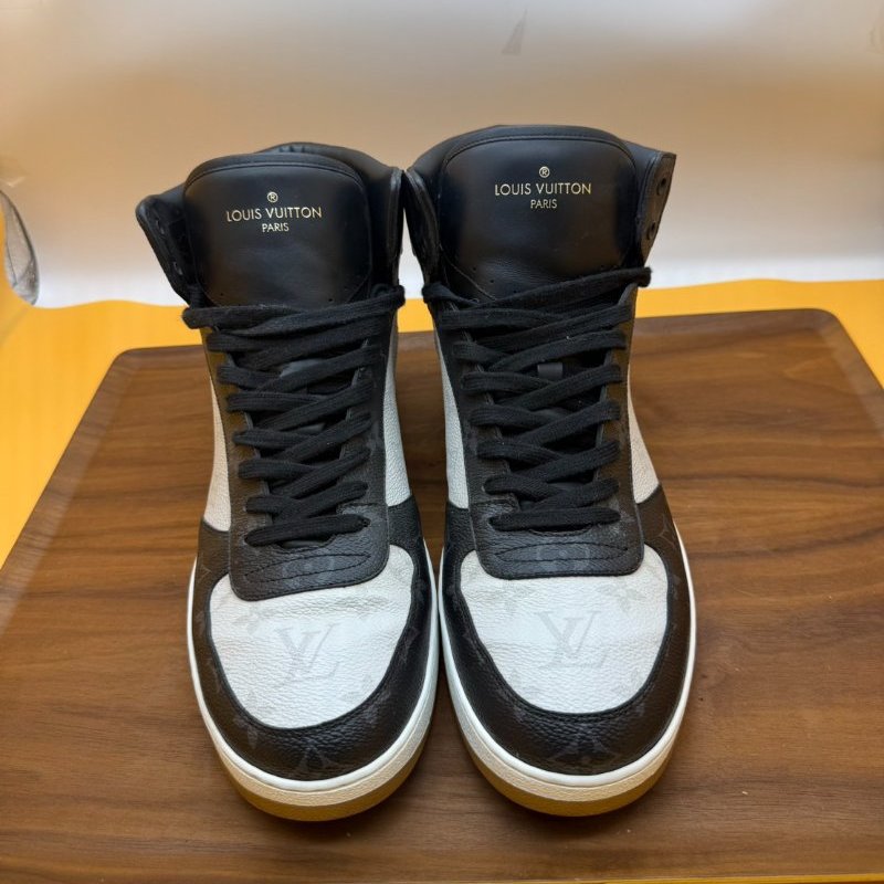 LV Rivoli 經典 高筒 運動鞋 球鞋 老花  咖啡 尺寸9.5-0