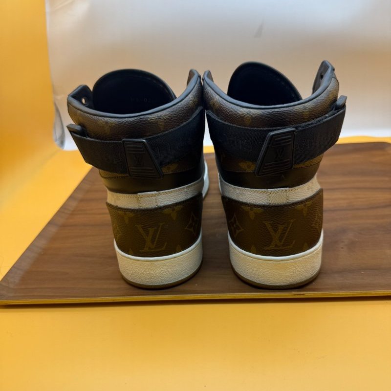 LV Rivoli 經典 高筒 運動鞋 球鞋 老花  咖啡 尺寸9.5-1