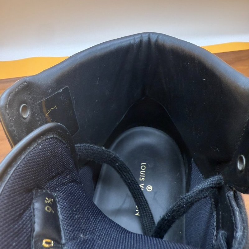 LV Rivoli 經典 高筒 運動鞋 球鞋 老花  咖啡 尺寸9.5-6