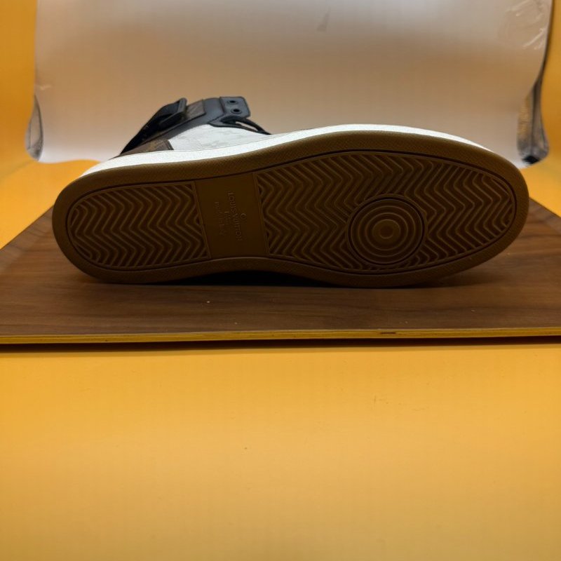 LV Rivoli 經典 高筒 運動鞋 球鞋 老花  咖啡 尺寸9.5-10