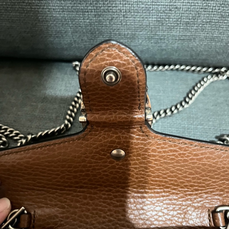 GUCCI 包包Dionysus#GG Supreme帆布酒神單寧mini斜背包#-14