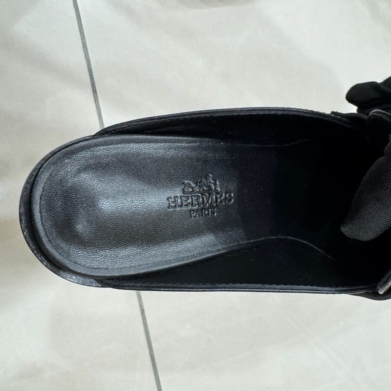 愛馬仕 新款大Kelly扣穆勒拖鞋-19