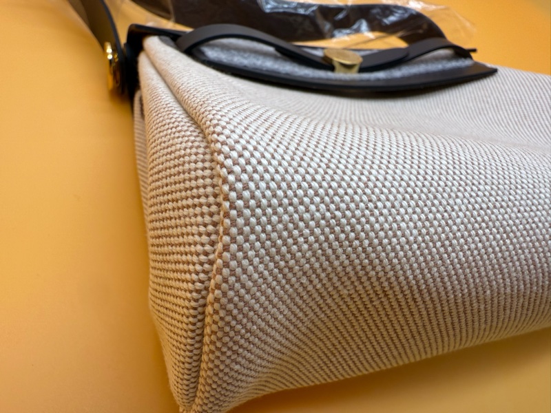 Hermes 愛馬仕 全新 Mini Herbag 20 cm ZIP 帆布 斜背包-14