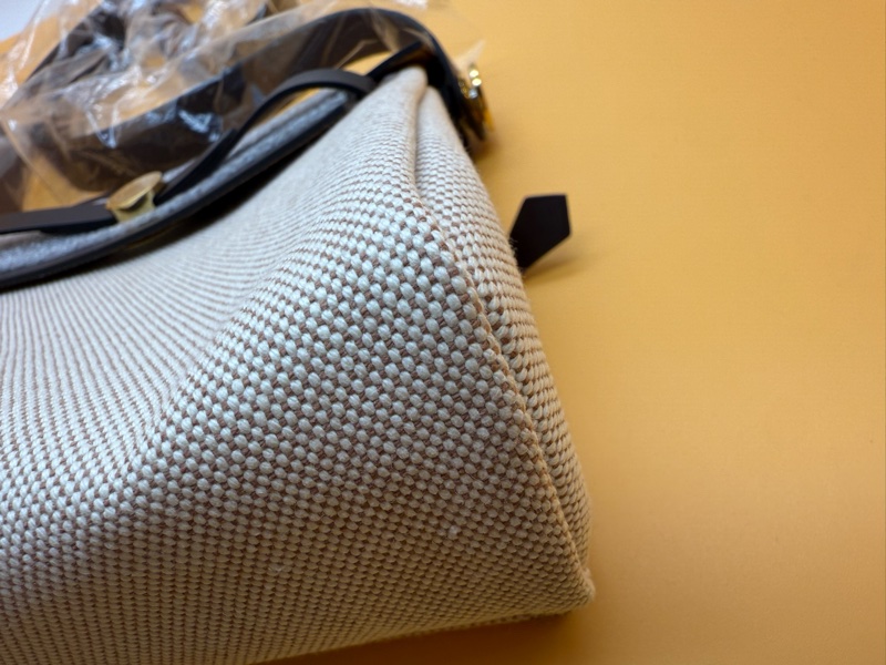 Hermes 愛馬仕 全新 Mini Herbag 20 cm ZIP 帆布 斜背包-15