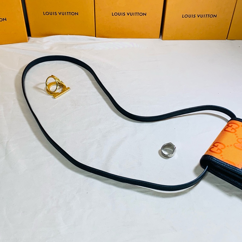 ✨近新閒置 Gucci 古馳 萬聖節限定🎃南瓜橘手機包 肩背包 斜背包-5