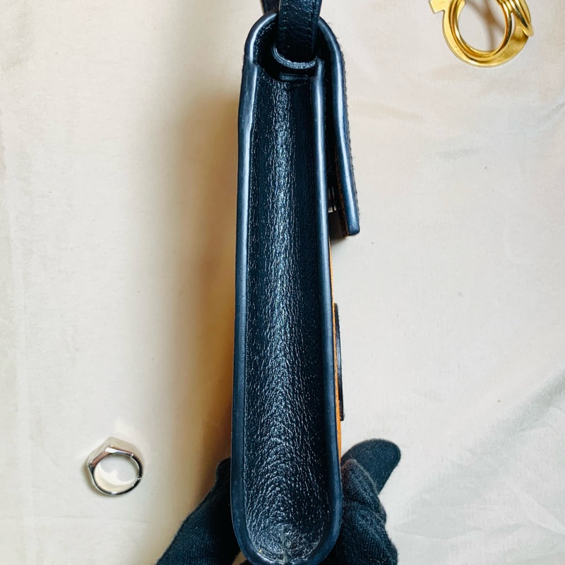 ✨近新閒置 Gucci 古馳 萬聖節限定🎃南瓜橘手機包 肩背包 斜背包-9