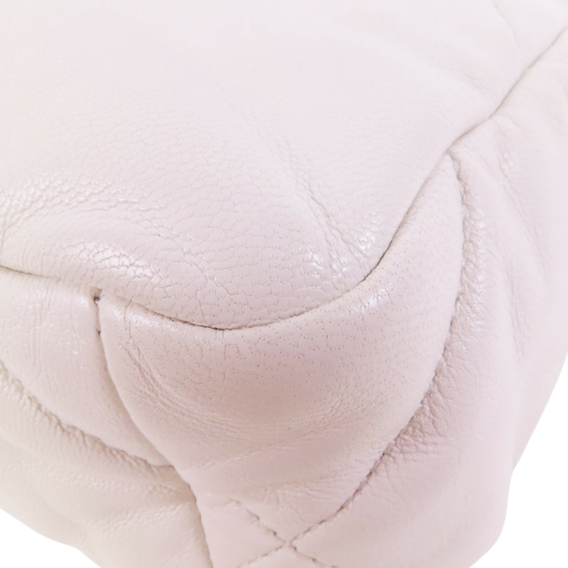 CHANEL 羊皮皮革Chanel 19金扣鏈帶手挽肩背兩用袋-13