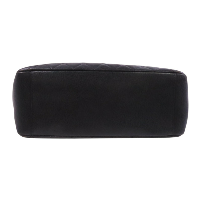 CHANEL 牛皮皮革GST金扣鏈帶肩背袋-3