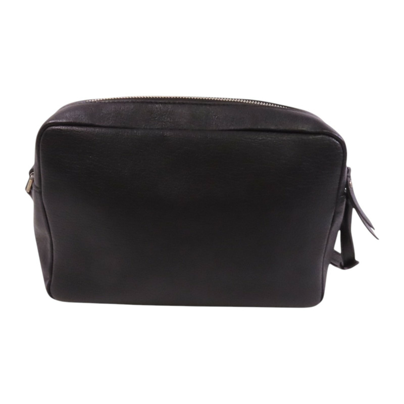 SAINT LAURENT 牛皮皮革Lou Camera Bag銀扣肩背袋-1