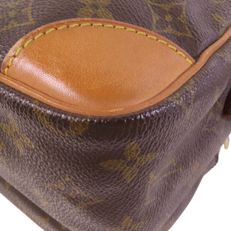 LOUIS VUITTON Monogram Nile金扣肩背袋-13