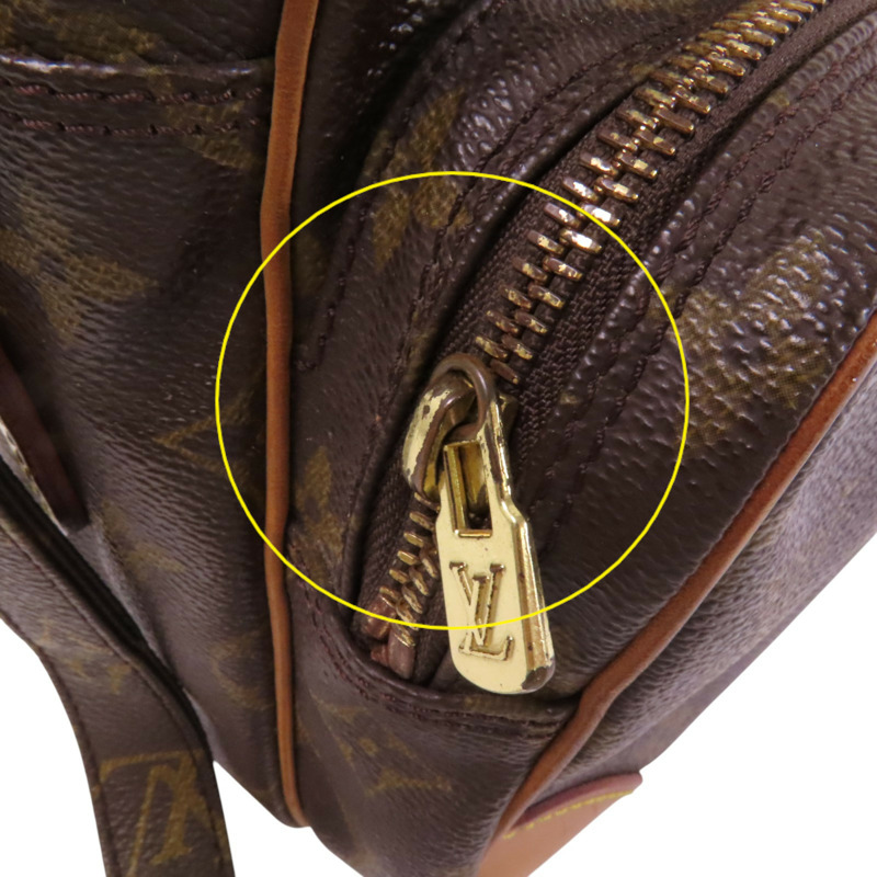 LOUIS VUITTON Monogram Nile金扣肩背袋-15