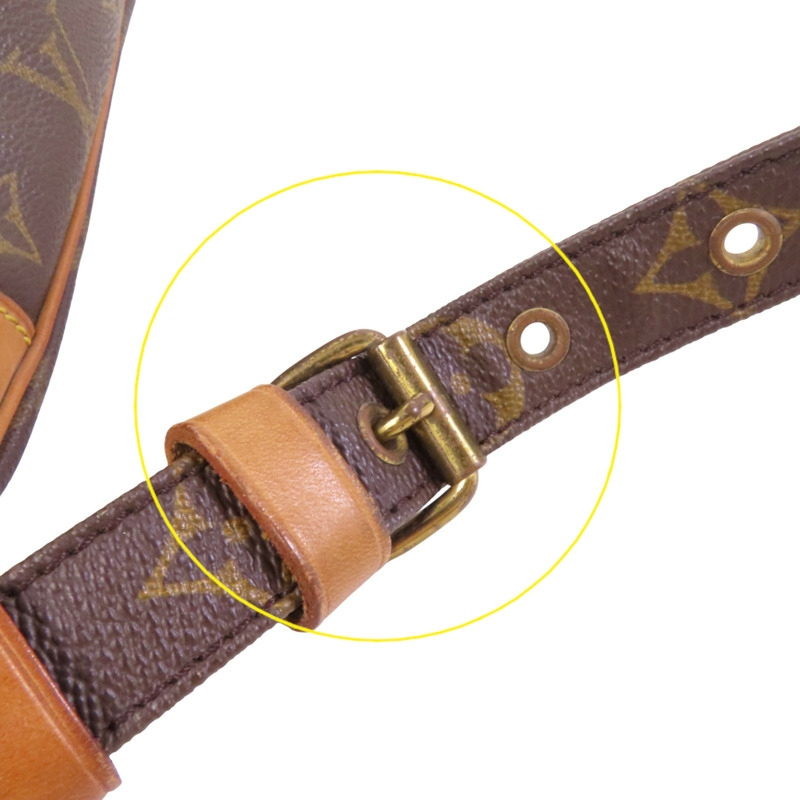 LOUIS VUITTON Monogram Nile金扣肩背袋-21