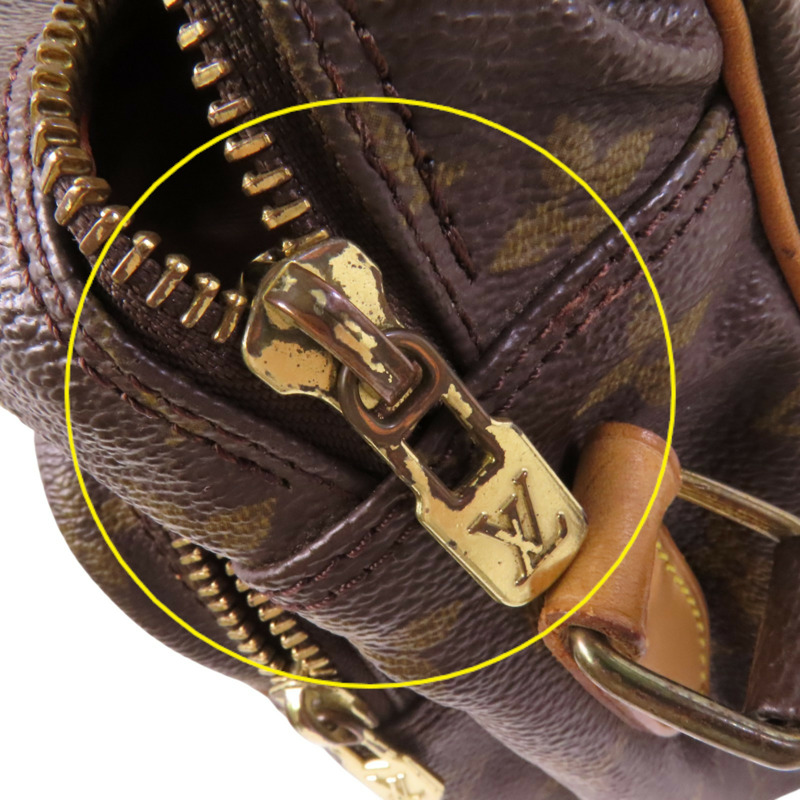 LOUIS VUITTON Monogram Nile金扣肩背袋-23