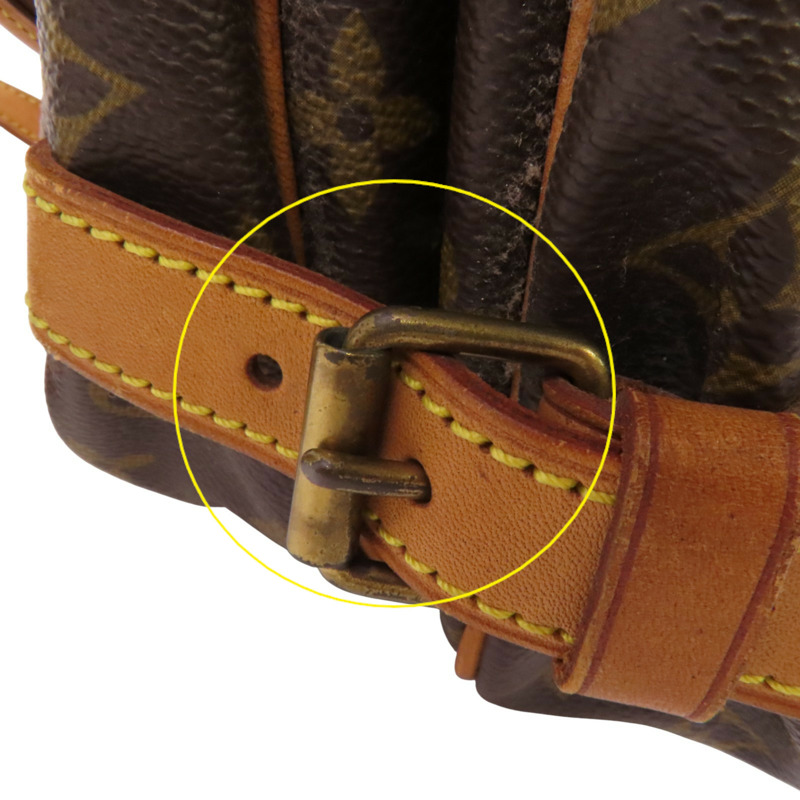 LOUIS VUITTON Monogram Saumur 30金扣肩背袋-16