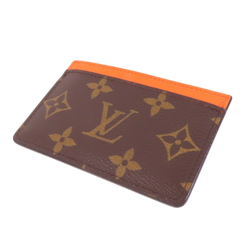 LOUIS VUITTON Monogram Macassar Card Case卡套-3