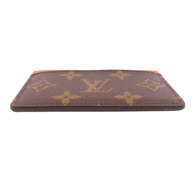 LOUIS VUITTON Monogram Macassar Card Case卡套-4