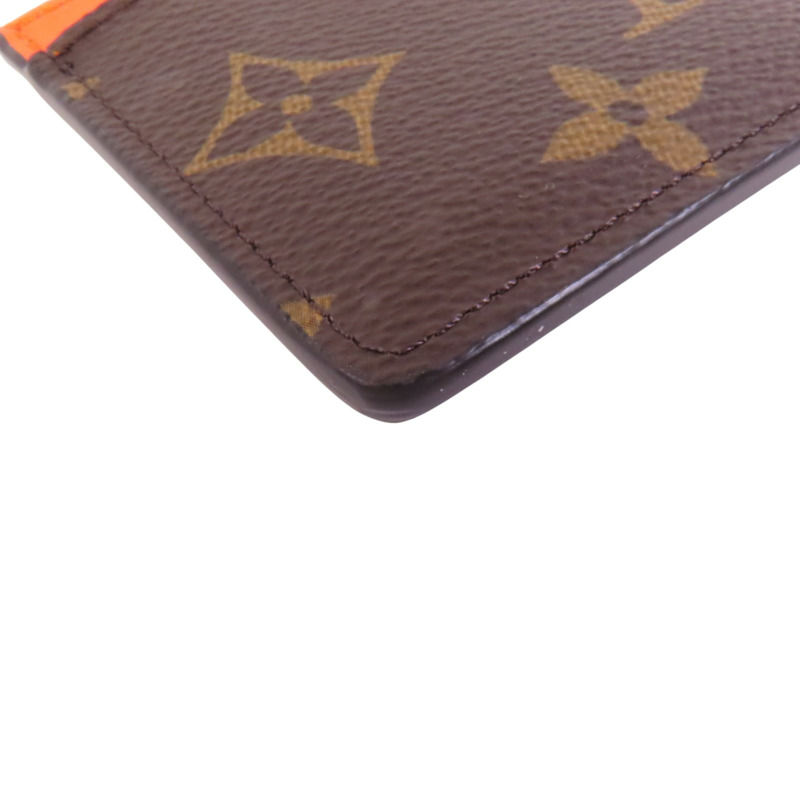 LOUIS VUITTON Monogram Macassar Card Case卡套-9