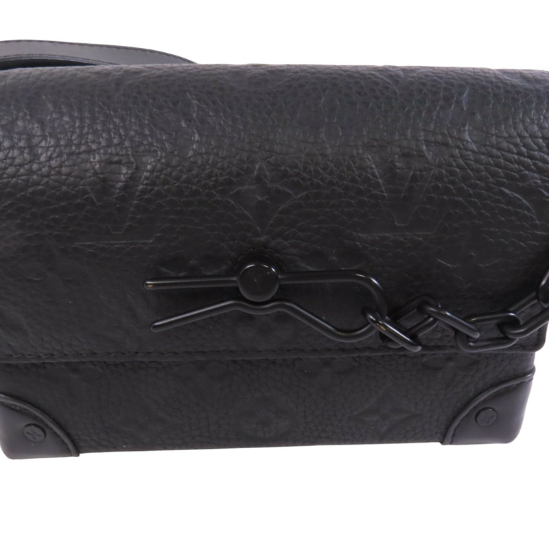 LOUIS VUITTON Monogram Taurillon Steamer Bag肩背袋-6