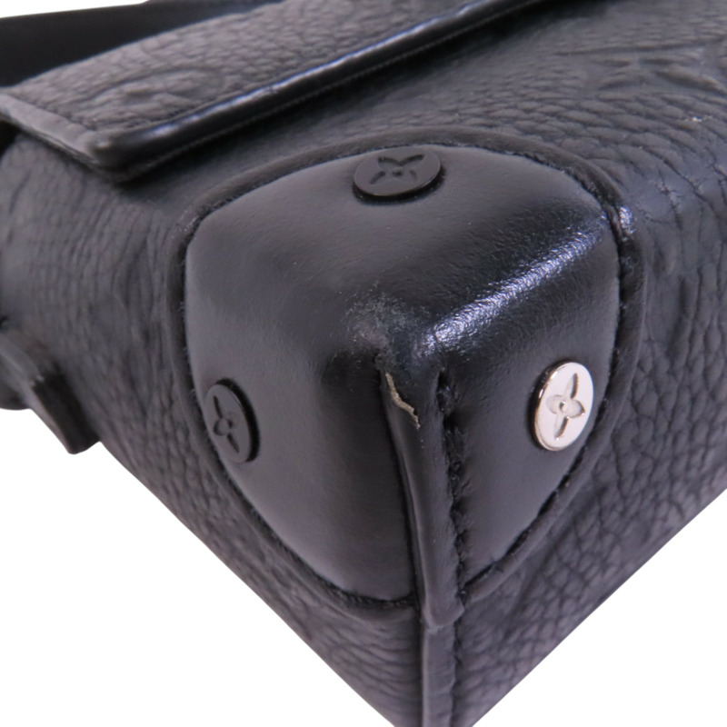 LOUIS VUITTON Monogram Taurillon Steamer Bag肩背袋-8