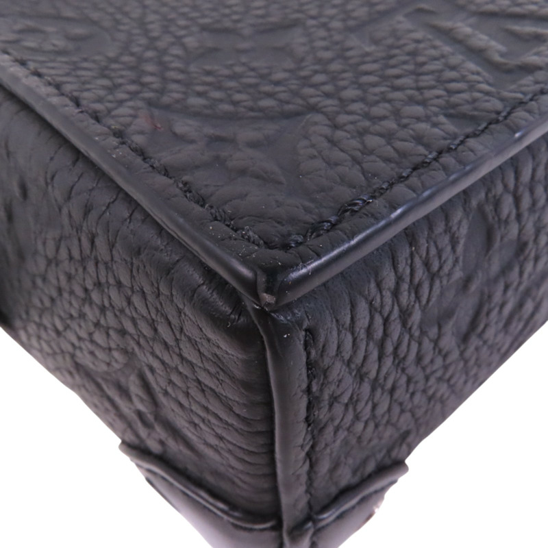 LOUIS VUITTON Monogram Taurillon Steamer Bag肩背袋-10