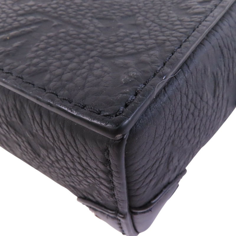 LOUIS VUITTON Monogram Taurillon Steamer Bag肩背袋-11