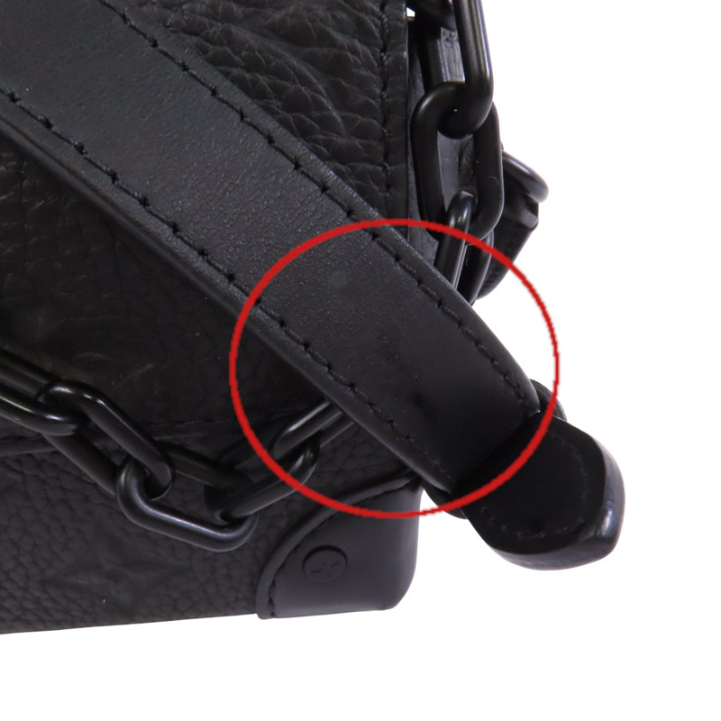 LOUIS VUITTON Monogram Taurillon Steamer Bag肩背袋-13