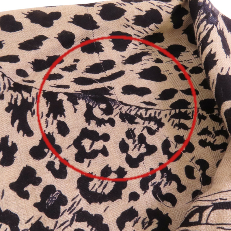 HERMES 羊絨/絲質Scarf絲巾-13