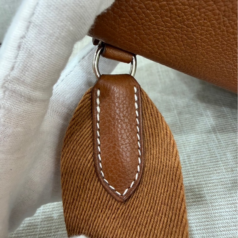 愛馬仕餐盤包斜挎包 Videpoches 福寶馬鞍 皮 W刻-20