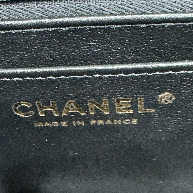 香奈兒 Chanel mini coco 17 方胖子黑金羊 迷你口蓋包-20