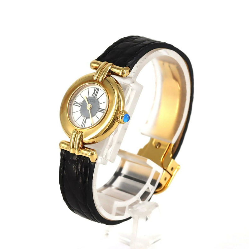 卡地亞 Must Coliesée SM GP W1004354 石英腕錶-1