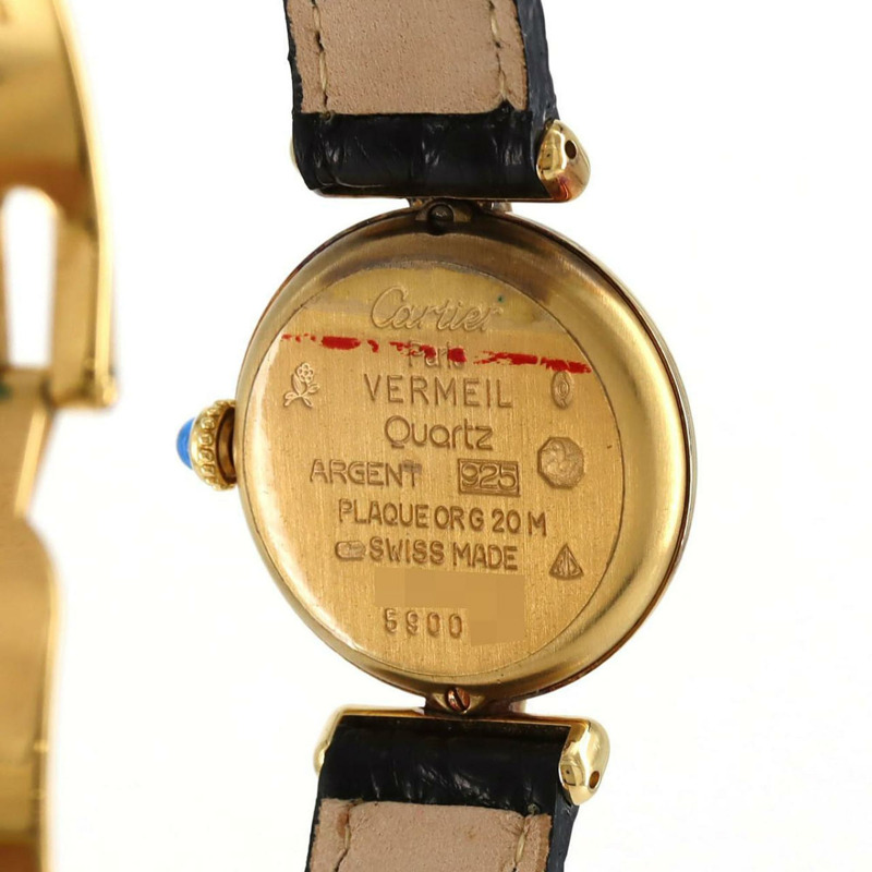 卡地亞 Must Coliesée SM GP W1004354 石英腕錶-6