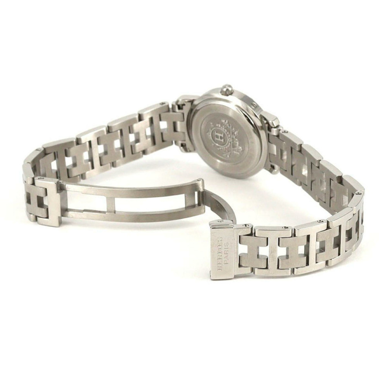 愛馬仕 Clipper CL4.210 不鏽鋼石英腕錶-7