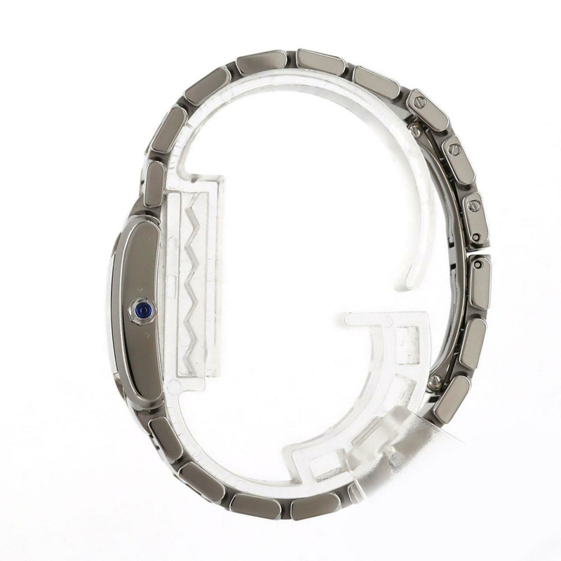 卡地亞 Tank Française SM W51008Q3 不鏽鋼石英腕錶-2