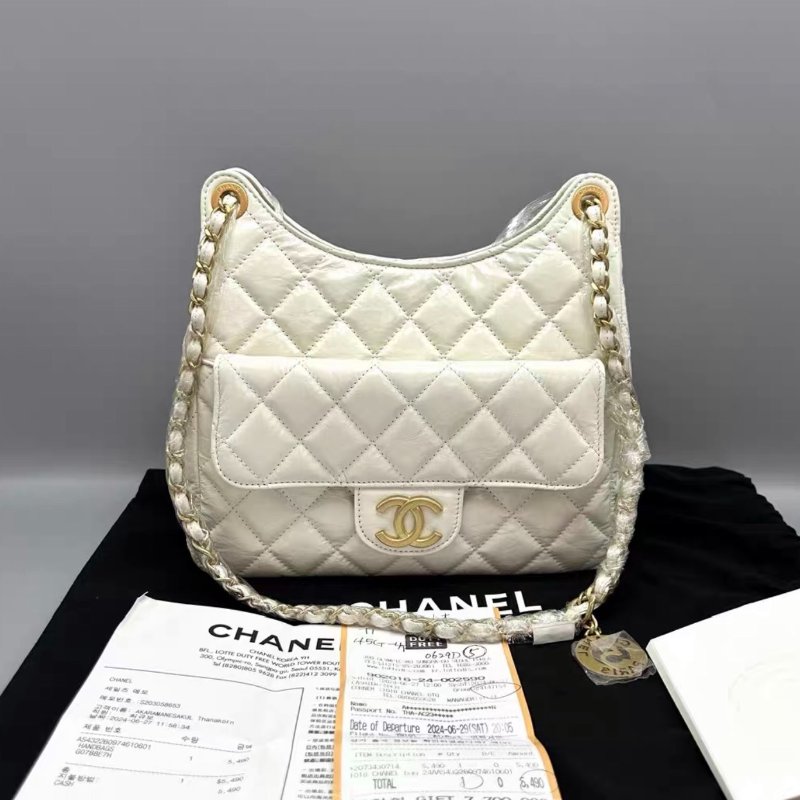 CIANEL 白金油蠟皮天貓精靈中號肩背斜背包23*21*6 99新配件塵袋購證-0